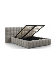 Кровать Micadoni Home Mamaia, 200х160 см, серый цвет цена и информация | Кровати | kaup24.ee