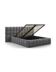 Кровать Micadoni Home Mamaia, 200х140 см, серый цвет цена и информация | Кровати | kaup24.ee