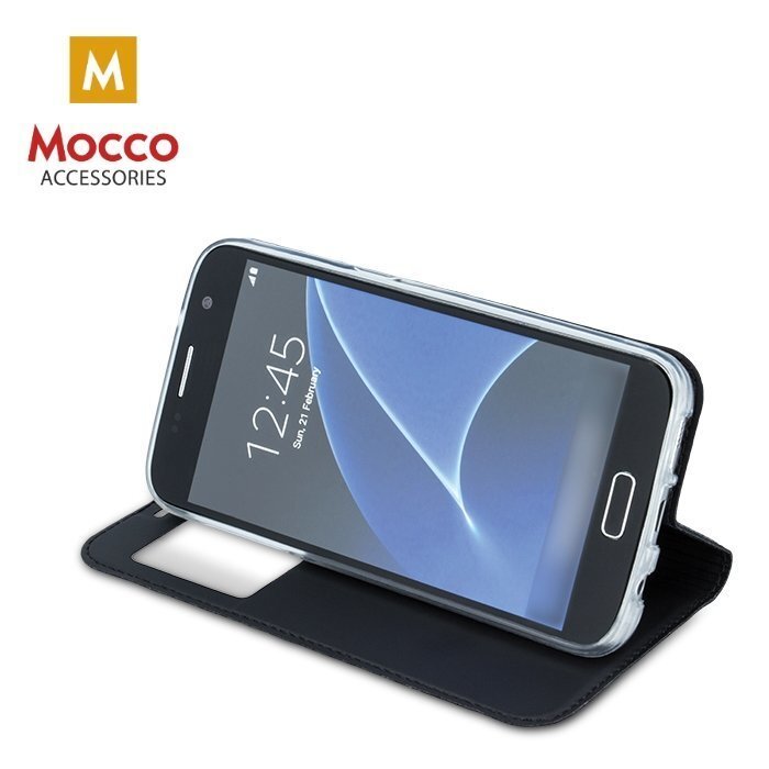 Ümbris Mocco Smart Look telefonile topelt kaamega Xiaomi Redmi Note 5 Pro, must hind ja info | Telefoni kaaned, ümbrised | kaup24.ee