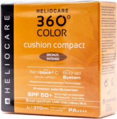 Kompaktpuuder Heliocare 360 ​​Cushion Compact Bronze Intense, 15g hind ja info | Jumestuskreemid, puudrid | kaup24.ee