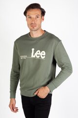 Спортивный свитер LEE 112339013-M, зеленый цена и информация | Мужские толстовки | kaup24.ee