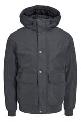 Зимняя куртка JACK&JONES 12236023ASPHALT-L, серая цена и информация | Мужские куртки | kaup24.ee