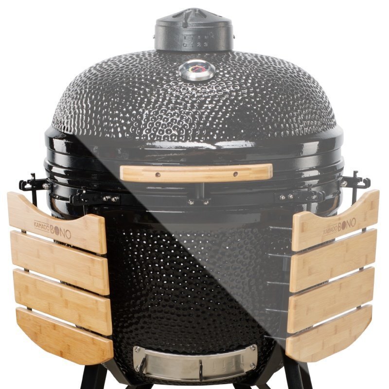 Keraamiline grill Kamado Bono Limited, 64cm, must цена и информация | Grillid | kaup24.ee