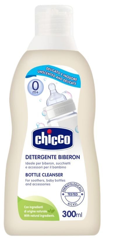 Pesuvahend beebi tarvikutele Chicco 300 ml цена и информация | Nõudepesuvahendid | kaup24.ee