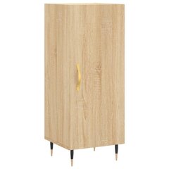 vidaXL puhvetkapp, Sonoma tamm, 34,5 x 34 x 90 cm tehispuit hind ja info | Elutoa väikesed kapid | kaup24.ee