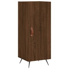 vidaXL puhvetkapp, pruun tamm, 34,5 x 34 x 90 cm, tehispuit hind ja info | Elutoa väikesed kapid | kaup24.ee