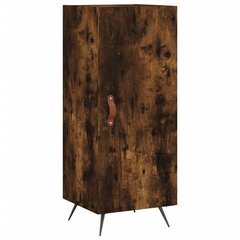 vidaXL puhvetkapp, suitsutatud tamm, 34,5 x 34 x 90 cm, tehispuit hind ja info | Elutoa väikesed kapid | kaup24.ee