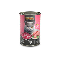 Leonardo Pure Poultry kassikonservid linnulihaga 400 g × 6 tk цена и информация | Кошачьи консервы | kaup24.ee