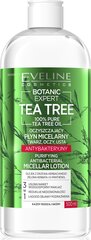 Mitsellaarvesi Eveline Botanic Expert Tea Tree, 500 ml hind ja info | Näopuhastusvahendid | kaup24.ee