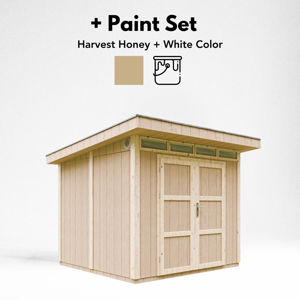 LP® SmartSide® paneel aiakuur M903A koos Harvest Honey värvikomplektiga hind ja info | Kuurid ja aiamajad | kaup24.ee