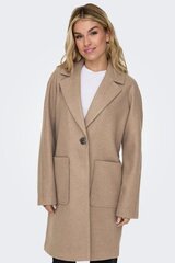 Пальто ONLY 15285883SIMPLYTAUPE-XS, бежевое цена и информация | Женские пальто | kaup24.ee