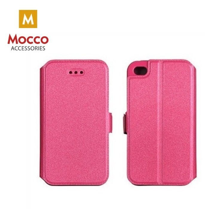 Klapiga ümbris Mocco Shine telefonile Nokia 5.1 /Nokia 5(2018), roosa hind ja info | Telefoni kaaned, ümbrised | kaup24.ee