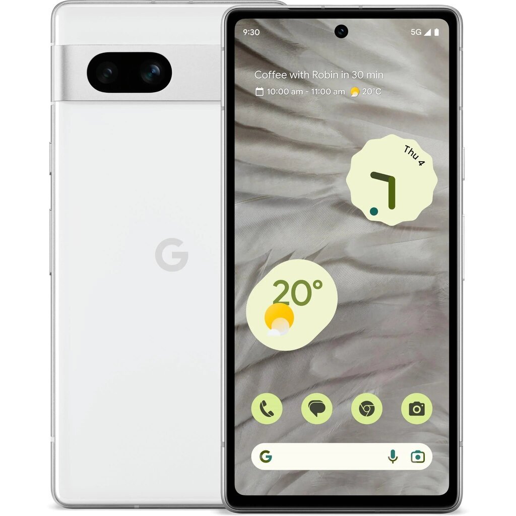 Google Pixel 7a 5G 8/128GB Snow White hind ja info | Telefonid | kaup24.ee