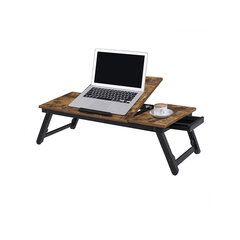 Sülearvuti alus Songmics pruun hind ja info | Arvutilauad, kirjutuslauad | kaup24.ee