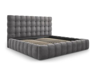 Кровать Micadoni Home Mamaia, 200х200 см, серый цвет цена и информация | Кровати | kaup24.ee