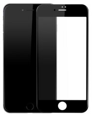 Swissten закалённое стекло с рамой для защиты телефона Apple iPhone 7 Plus / 8 Plus, чёрное цена и информация | Ekraani kaitsekiled | kaup24.ee