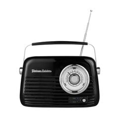 Metallist käepidemega Vintage Cuisine Bluetooth raadio hind ja info | Raadiod ja äratuskellad | kaup24.ee