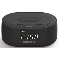 Радио с будильником Grundig SCC400, черное цена и информация | Радиоприёмники | kaup24.ee