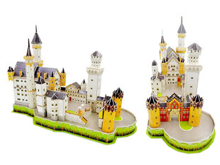 3D-пазл "Замок Нойшванст-Айн", 109 деталей цена и информация | Пазлы | kaup24.ee