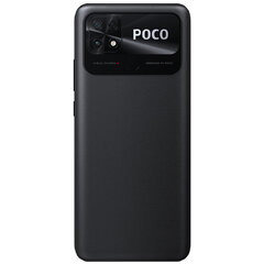 Poco C40 4/64GB Power Black MZB0B3REU hind ja info | Telefonid | kaup24.ee