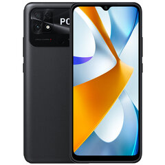 Xiaomi POCO C40 4GB|64GB Black EU цена и информация | Мобильные телефоны | kaup24.ee