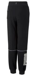 Детские длинные спортивные штаны Puma Colorblock 670206-01-176 цена и информация | Штаны для мальчика Nini | kaup24.ee