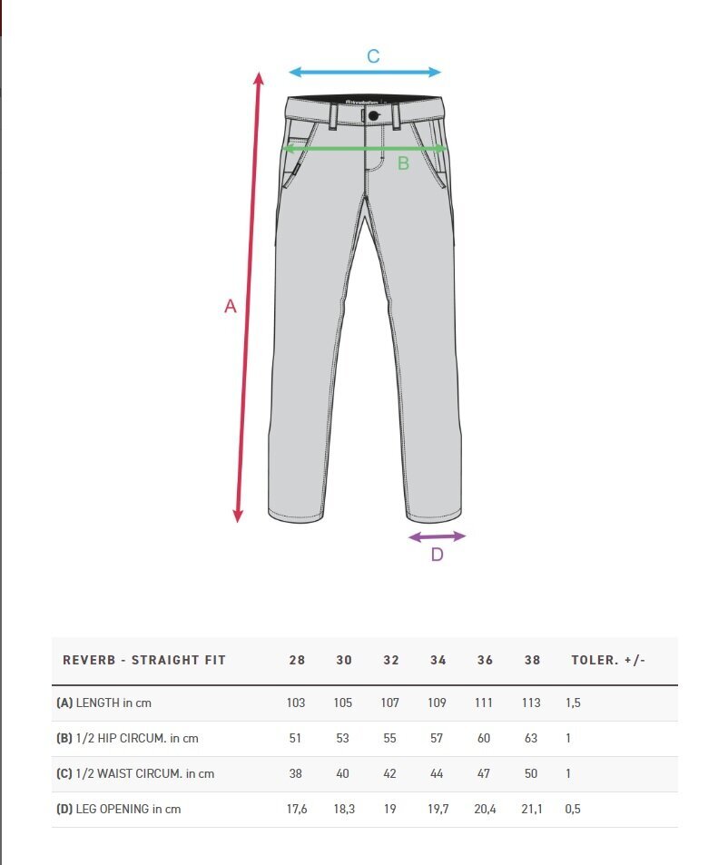 Horsefeathers matkapüksid meestele Reverb SM1221C-38 цена и информация | Meeste püksid | kaup24.ee