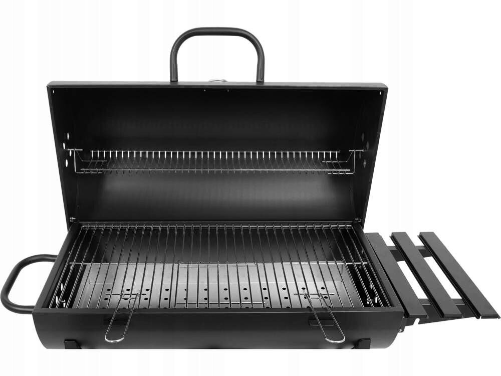 Grill Lund, 71x35 cm, must цена и информация | Grillid | kaup24.ee