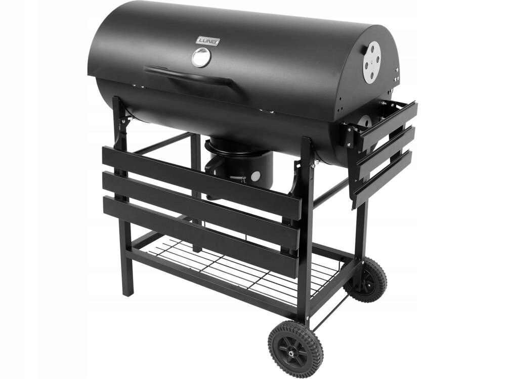 Grill Lund, 71x35 cm, must hind ja info | Grillid | kaup24.ee