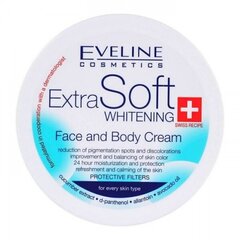 EVELINE Extra Soft Whitening balinošs krēms sejai/ķermenim 200ml цена и информация | Кремы для лица | kaup24.ee