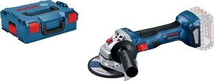 Аккумуляторная угловая шлифовальная машина Bosch GWS 18V-7, LB 06019H9002 цена и информация | Шлифовальные машины | kaup24.ee