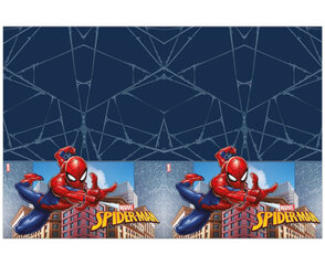 Plastikust laudlina "Spiderman Crime Fighter", 120 x 180 cm hind ja info | Ühekordsed nõud | kaup24.ee