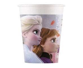 Одноразовые бумажные стаканчики Frozen 2,  200 мл цена и информация | Праздничная одноразовая посуда | kaup24.ee