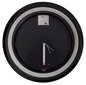 Musta raamiga ümmargune LED-peegel Nemezis 100 cm цена и информация | Vannitoa peeglid | kaup24.ee