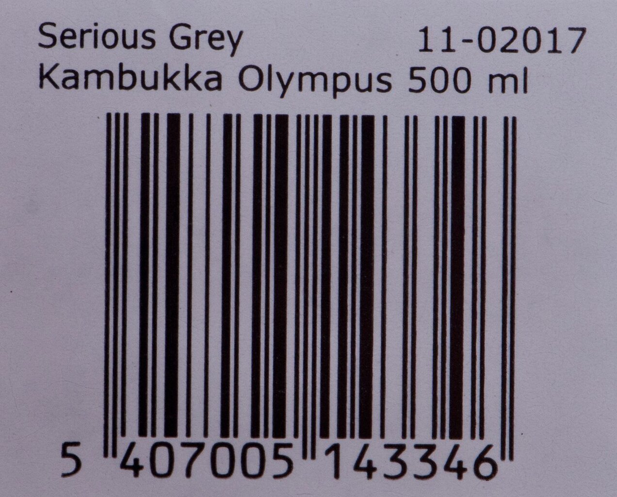 Termokruus Kambukka Olympus 500 ml, Serious Grey, 11-02017 hind ja info | Termosed, termostassid | kaup24.ee