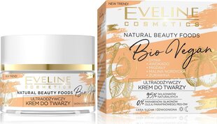 Toitev päeva- ja öökreem, Eveline Bio Vegan, 50 ml hind ja info | Näokreemid | kaup24.ee