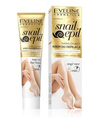 Niisutav depilatsioonikreem Eveline Snail Epil, 125ml hind ja info | Depileerimisvahendid | kaup24.ee