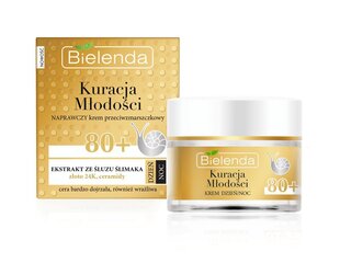 Kortsudevastane kreem Bielenda Youth Therapy 80 + Rebuilding 50 ml цена и информация | Кремы для лица | kaup24.ee