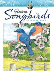 Creative Haven Glorious Songbirds Coloring Book hind ja info | Väikelaste raamatud | kaup24.ee