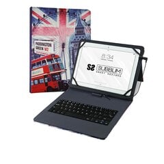 Subblim England Hispaaniakeelne Qwerty цена и информация | Чехлы для планшетов и электронных книг | kaup24.ee