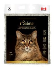 Tsementeeriv kassiliiv Sahara premium clumping cat litter, 17kg цена и информация | Наполнитель для кошек | kaup24.ee