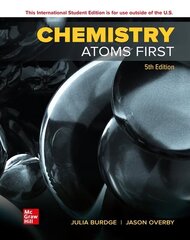 Chemistry: Atoms First ISE 5th edition hind ja info | Majandusalased raamatud | kaup24.ee