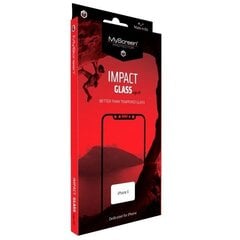 MS ImpactGLASS Edge 3D iPhone 7|8 Plus białe|white Antyuderzeniowe szkło hybrydowe na cały ekran 8H цена и информация | Защитные пленки для телефонов | kaup24.ee