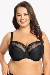 Мягкий бюстгальтер Gaia 1027M Eve Maxi Soft Bra 435374, черный цена и информация | Спортивные бюстгальтеры | kaup24.ee