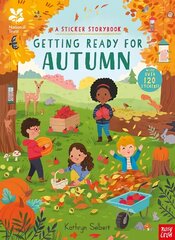 National Trust: Getting Ready for Autumn, A Sticker Storybook hind ja info | Väikelaste raamatud | kaup24.ee