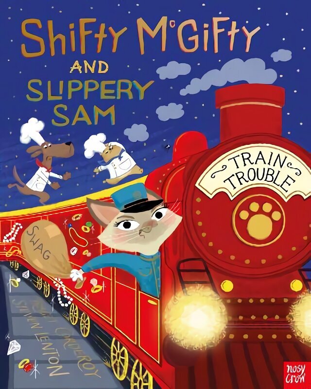 Shifty McGifty and Slippery Sam: Train Trouble цена и информация | Väikelaste raamatud | kaup24.ee