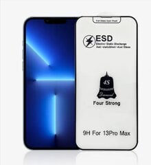 Fusion ESD Anti-Static Dust Proof защитное стекло для экрана Apple iPhone 13 | 13 Pro черное цена и информация | Защитные пленки для телефонов | kaup24.ee
