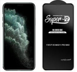 Fusion D-Pro Curved Edge защитное стекло для экрана Apple iPhone 14 черное цена и информация | Защитные пленки для телефонов | kaup24.ee