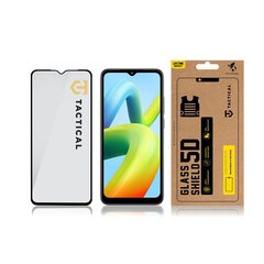 Tactical Glass Shield 5D for Xiaomi Redmi 13C|Poco C65 Black цена и информация | Защитные пленки для телефонов | kaup24.ee