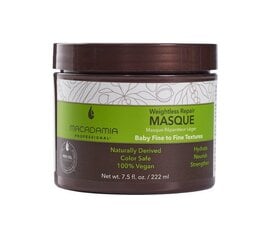 Niisutav juuksemask õhukestele juustele Macadamia Professional Weightless Moisture 222 ml цена и информация | Маски, масла, сыворотки | kaup24.ee